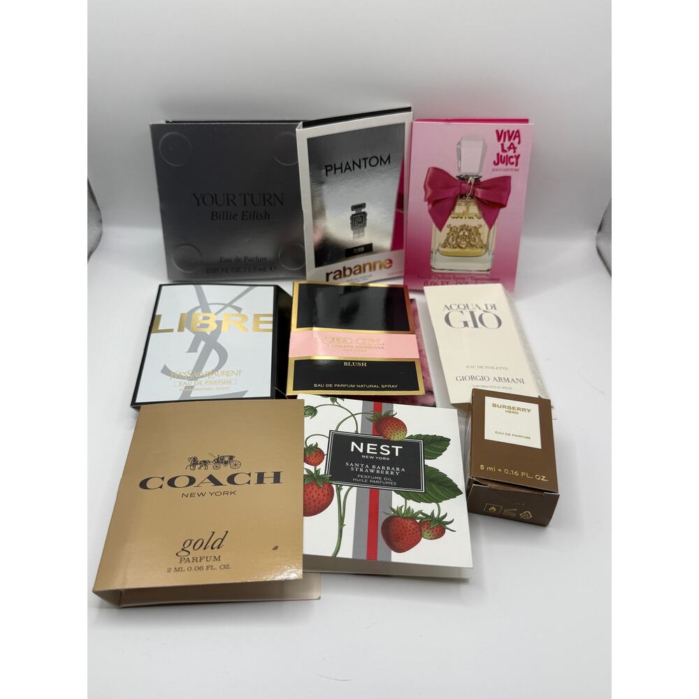 Luxury Perfumee Fragrance Bundle 9 Piece Set